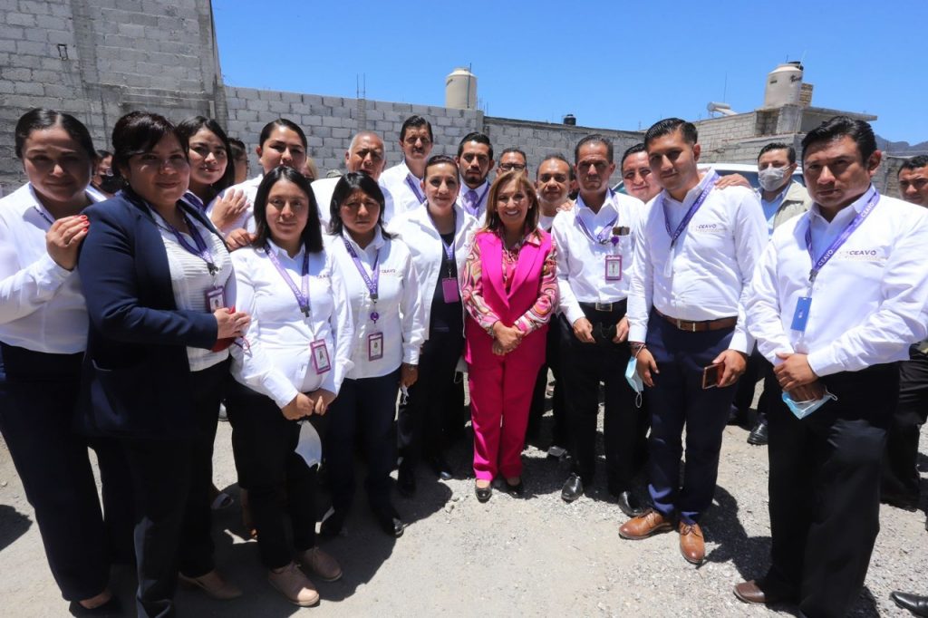 Inaugur Gobernadora Lorena Cu Llar M Dulo De Atenci N A V Ctimas En Tlaxco