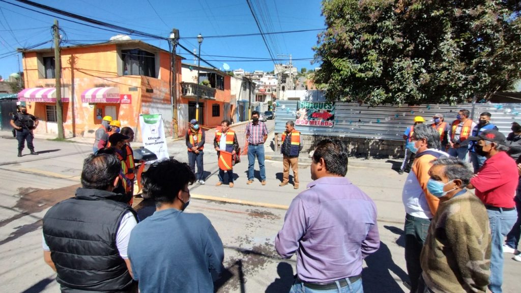 Ayuntamiento de Totolac inicia obra de drenaje sanitario en Acxotla del río