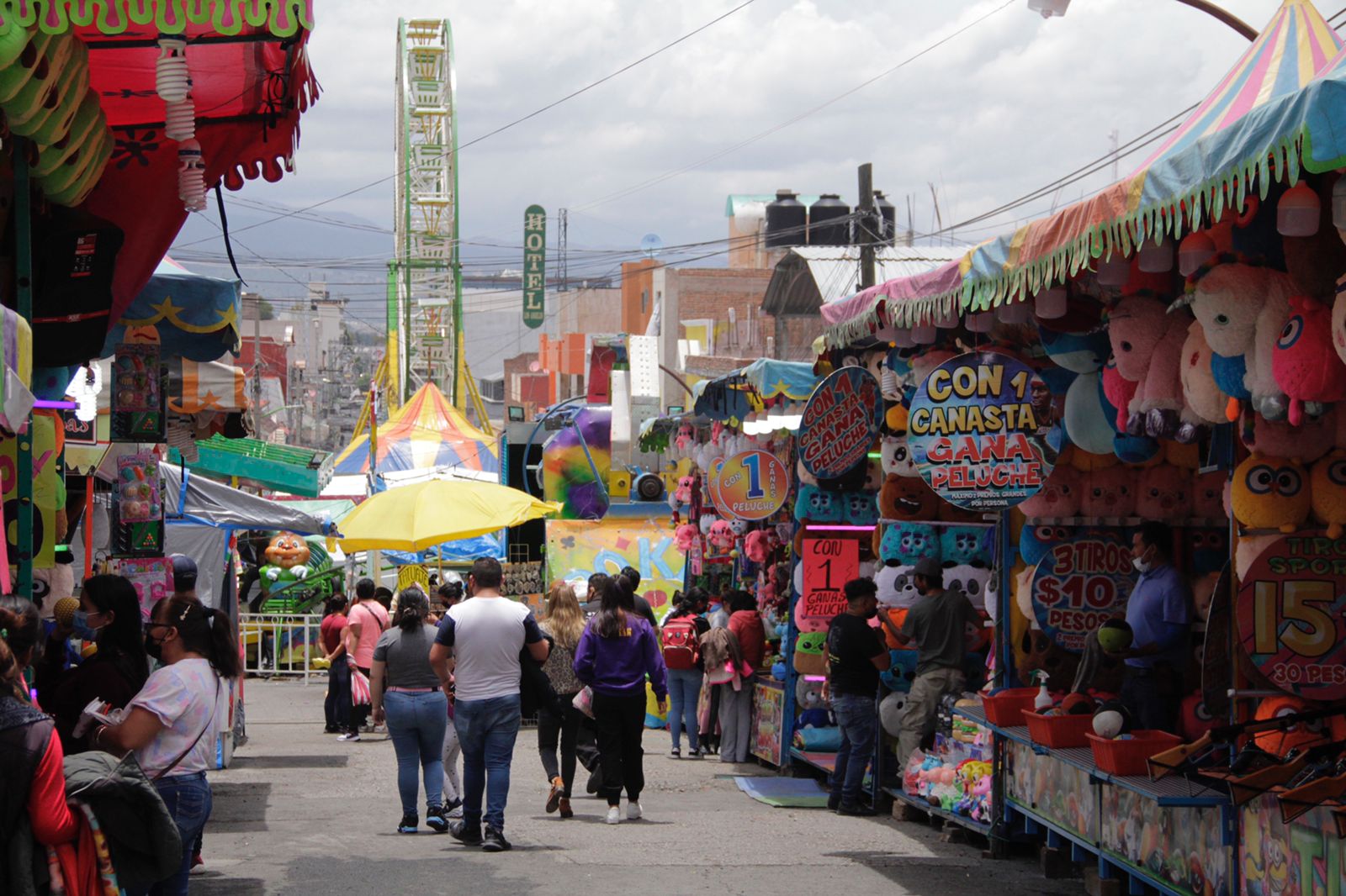 Culmina Feria de los Angelitos, en Tulancingo, este domingo