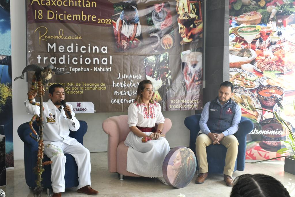 The traditional medicine event will be held in Acaxochitlán