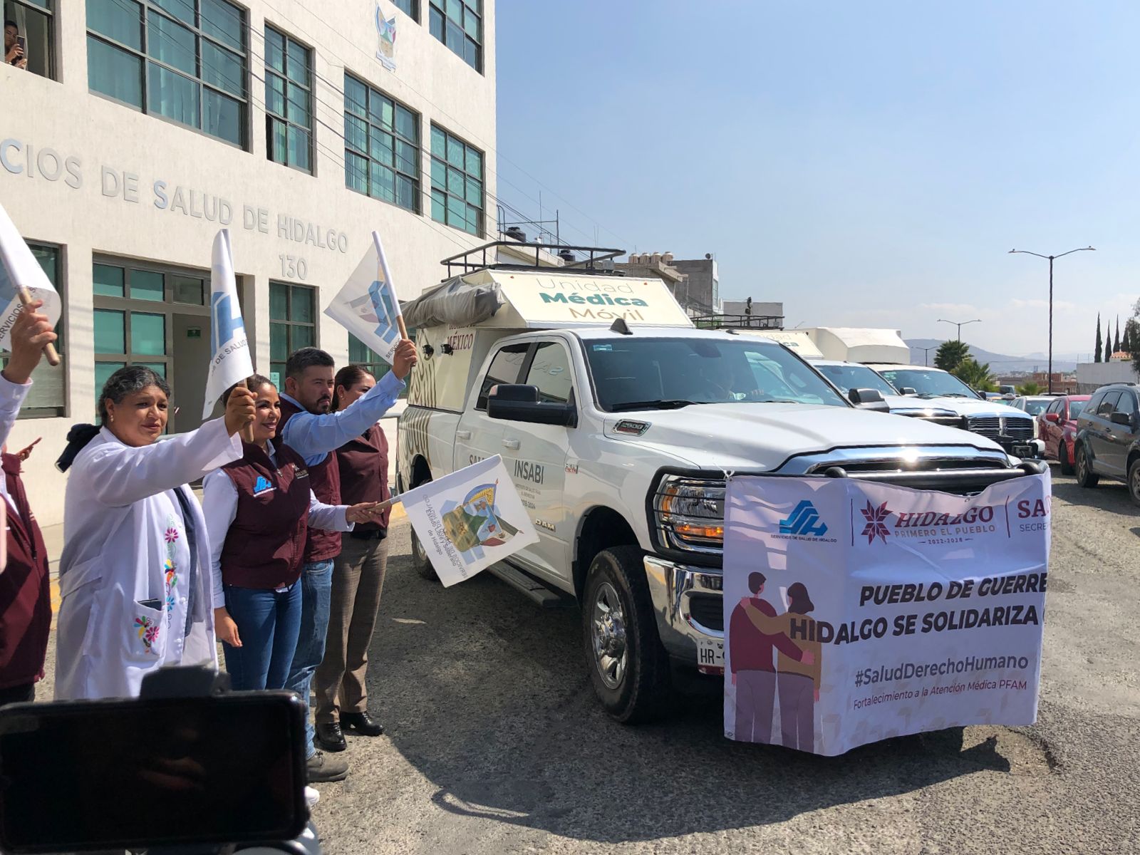 Env a Hidalgo caravana de salud a Guerrero