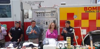 Equipan a protección civil en Mineral de la Reforma
