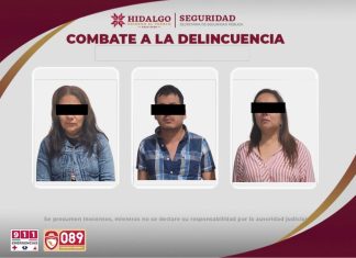Detienen a tres participantes en ataque armado en bar de Mixquiahuala Fueron puestos a disposición del Ministerio Público