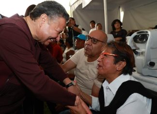 Impulsan el desarrollo con infraestructura social y entrega de apoyos agrícolas
