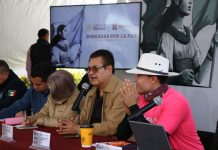 Exponen mujeres, en Jornadas por la Paz, temor por su seguridad y la de sus hijos