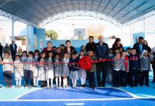 Inaugura SEPH techumbre en primaria de Atotonilco de Tula