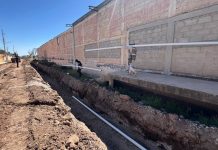 Modernizan línea de distribución de agua potable en Tlapacoya