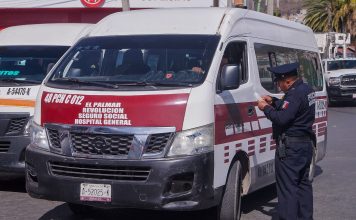 Deja operativo “Transporte Seguro” 302 infracciones en Pachuca