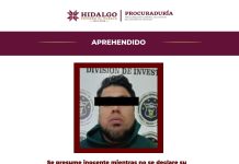 Cae presunto homicida de motociclista en Tizayuca