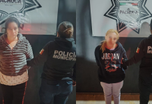 Detienen a dos mujeres por robo en tienda Walmart de Pachuca