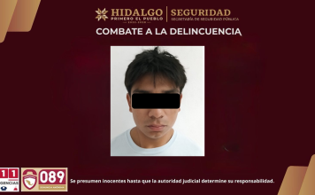 Cae presunto narcomenudista en Tlahuelilpan; trató de evadir a la policía