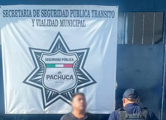 Detienen a sujeto que agredió a menor de edad en Pachuca