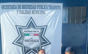 Detienen a sujeto que agredió a menor de edad en Pachuca