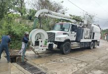 Beneficia Conagua a 17 mil habitantes con limpieza y desazolve en San Felipe Orizatlán