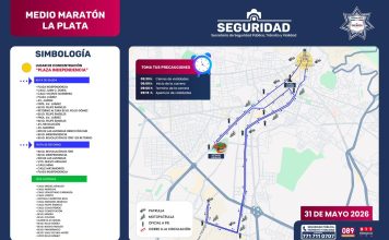 Anuncian cierres viales en Pachuca por el Medio Maratón de la Plata