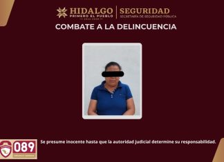Detienen a mujer por extorsión a expendedores de central de abastos
