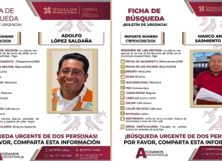 Intensifican búsqueda de trabajadores de la CFE desaparecidos en Acaxochitlán