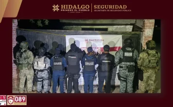 Desmantelan punto de venta de narcóticos en Ixmiquilpan