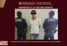 Cae sujeto relacionado con robo de auto en Pachuca
