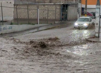 Prevén lluvias fuertes en la región Otomí-Tepehua y calor en la Huasteca