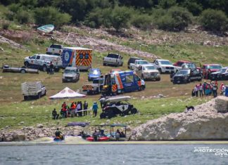 Intensifican búsqueda de tres personas ahogadas en presa Zimapán