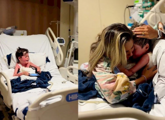 Después de 16 días, niño despierta del coma y así fue el emotivo reencuentro con su madre