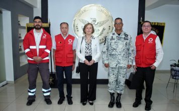 Brinda Cruz Roja mexicana en Puebla capacitación a más de 300 elementos de la Guardia Nacional