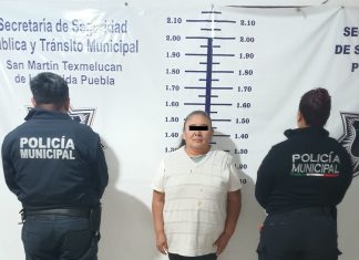 Elementos de seguridad pública de San Martín Texmelucan recuperaron camioneta que cuenta con reporte de robo