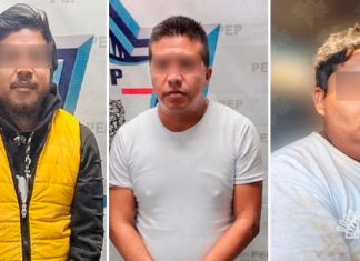 Detiene Policía Estatal a tres hombres por portación ilegal de armas de fuego