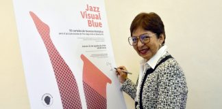 Inaugura BUAP exposición Jazz Visual Blue