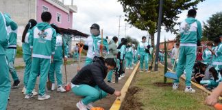 Contribuye COBAEP en recuperación de espacios públicos