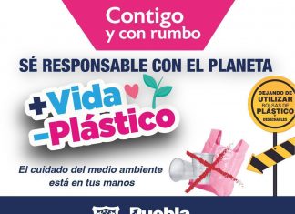 Presenta Ayuntamiento de Puebla campaña para reducir el uso de plásticos Presenta Ayuntamiento de Puebla campaña para reducir el uso de plásticos