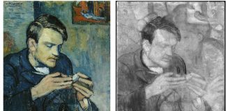 Descubren un retrato inédito de Picasso oculto bajo una de sus pinturas del periodo Azul