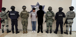 Fuerzas estatales y federales detienen a presuntos ladrones de transporte de carga