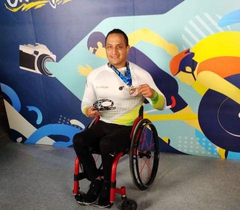 Poblano consigue segunda presea en Grand Prix de Para atletismo