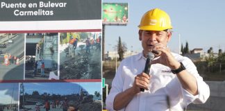 Alejandro Armenta supervisa avances del Mantenimiento Permanente