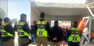 Capacitan a comerciantes de Cuautlancingo en protección civil