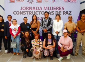 San Pedro Cholula realiza Jornada de Mujeres Constructoras de Paz