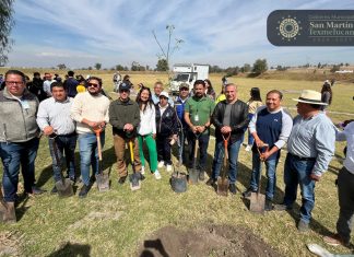 Gobierno de Texmelucan se suma a las faenas comunitarias para preservar el medio ambiente