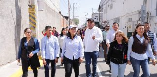 Mejora Lupita Cuautle la movilidad en Emiliano Zapata con obra vial