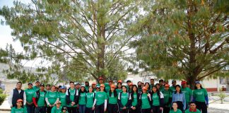 La población local participó en sesiones prácticas y teóricas previo a esta etapa de cultivo