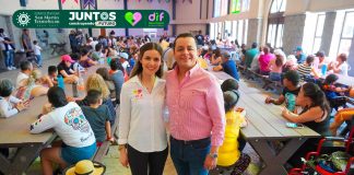 El gobierno de Texmelucan, un gobierno que abraza con el corazón