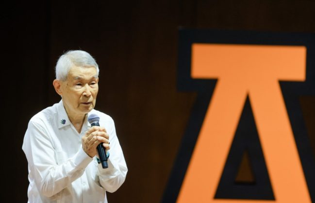 Sobreviviente de Nagasaki alerta en An&aacute;huac Puebla: la historia no debe repetirse