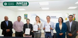 Texmelucan firma convenio con OCRA para reforzar seguridad vehicular