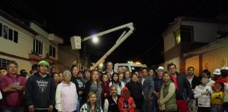 Estrenan alumbrado LED en la Miguel Hidalgo