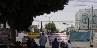 Ejidatarios continúan con plantones y bloqueos