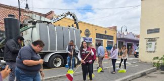 Tonantzin Fernández pone el ejemplo con “Cholula te quiero limpia”