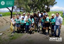 Gobierno de Texmelucan realiza faena comunitaria en el río Atoyac