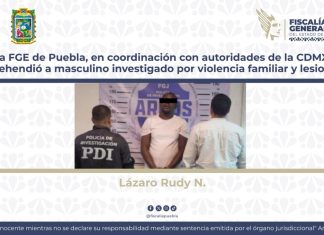 Autoridades de Puebla y CDMX logran aprehensión de presunto agresor cubano