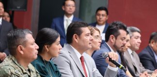 Puebla presenta estrategia contra la extorsión